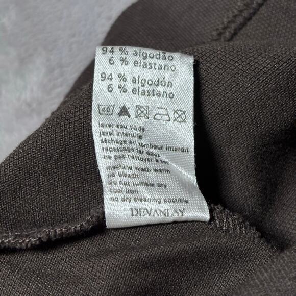 Lacoste Women’s Brown Polo Shirt Size 40 - Picture 5 of 6